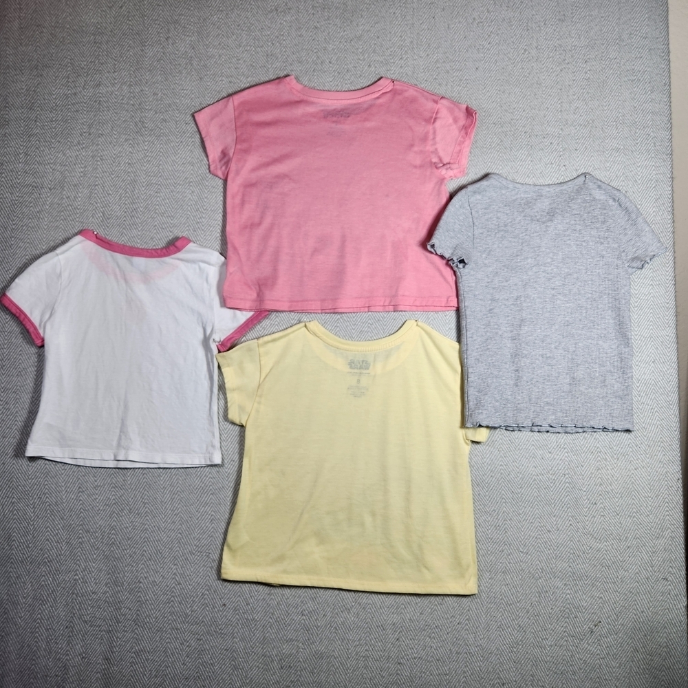 Star Wars Gogru Disney Stitch & Old Navy Girls 8 Set 4 T-Shirts - Picture 10 of 15
